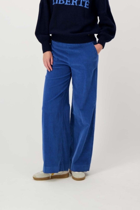 Zusss corduroy broek met elastaan